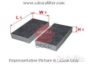 Фильтр салона угольный CAC26120S Sakura