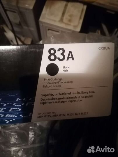 Картридж hp 83A 83а cf283a