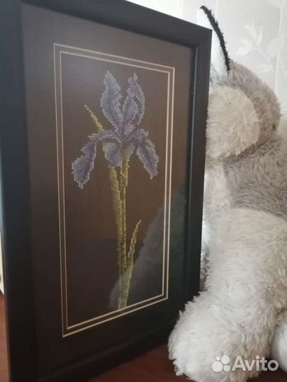 Картина вышитая крестом
