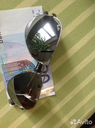 Солнцезащитные очки Ray-Ban Tech Carbon зеркальные