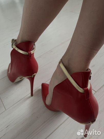 Туфли лодочки натуральная кожа 37