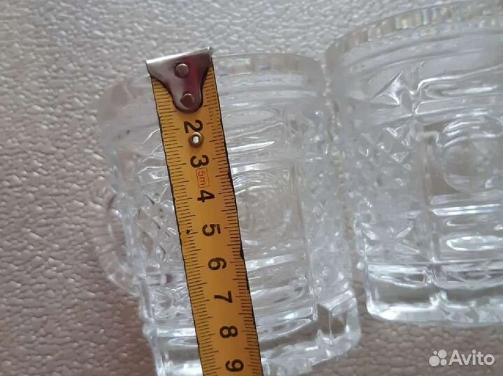 Кружки хрустальные большие СССР 6 шт
