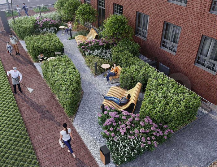 1-к. квартира, 40,2 м², 2/15 эт.