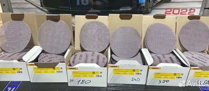 Шлифовальные круги mirka abranet 150 мм