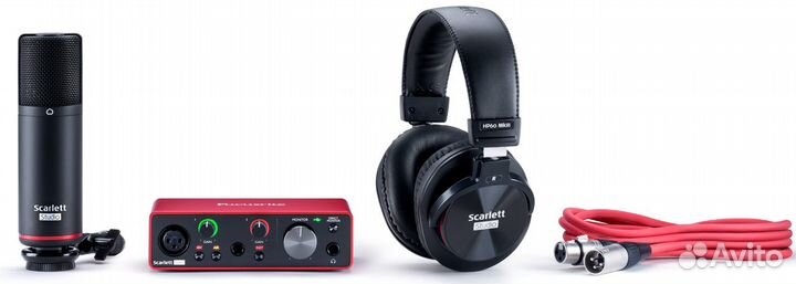 Комплект focusrite Scarlett Solo Studio 3rd Gen
