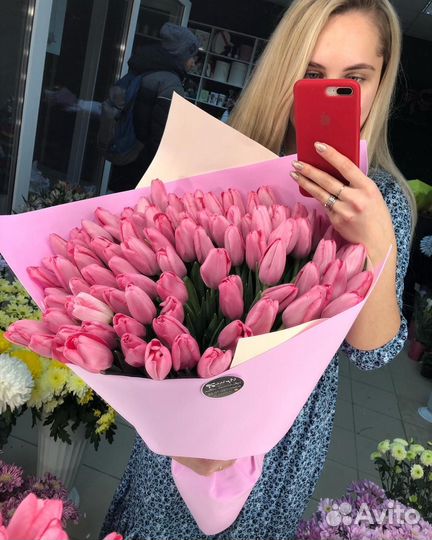 Тюльпаны к 8 марта оптом от производителя