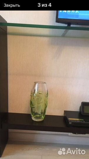 Ваза для цветов стекло