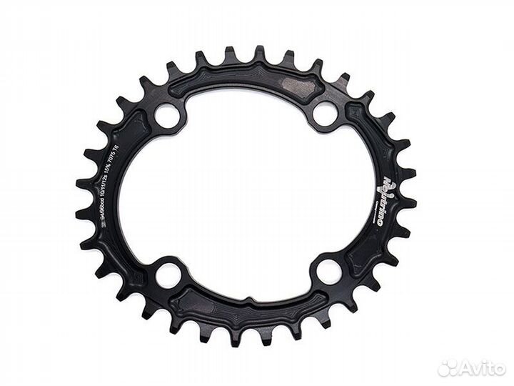 Звезда Neutrino 96 bcd овальная 10sp 34T black