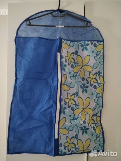 Чехол для одежды с ручками (цвета разные)