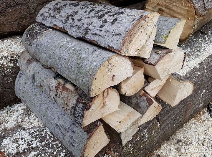 Дрова колотые березовые