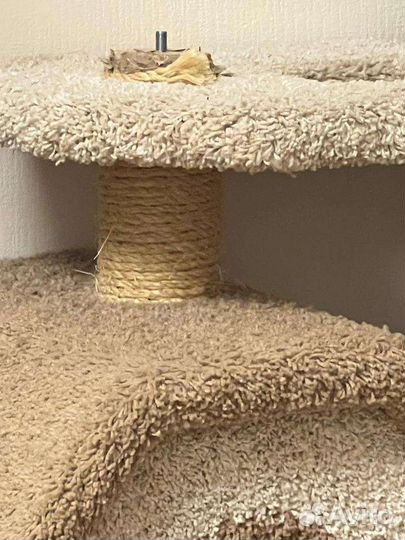 Домик для кошки с когтеточкой