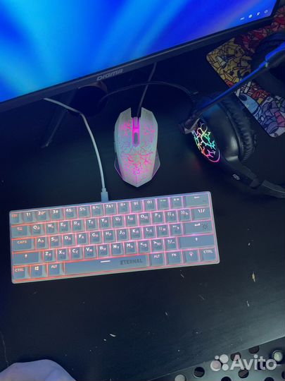 Игровой пк + монитор