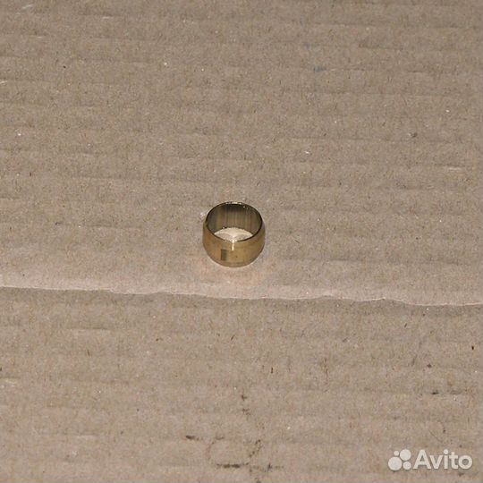 Муфта конусная д.12 бочонок (латунь)