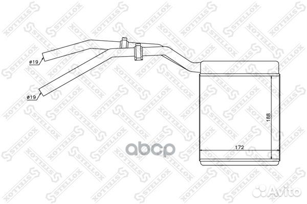 Радиатор отопителя салона ford focus/C-MAX 1.4