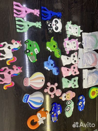 Прорезыватели грызунки силиконовые