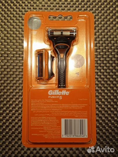 Станок Gillette Fusion 5 +2 кассеты