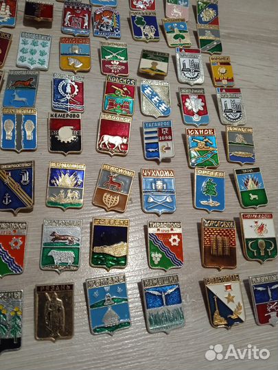 Значки СССР. Города