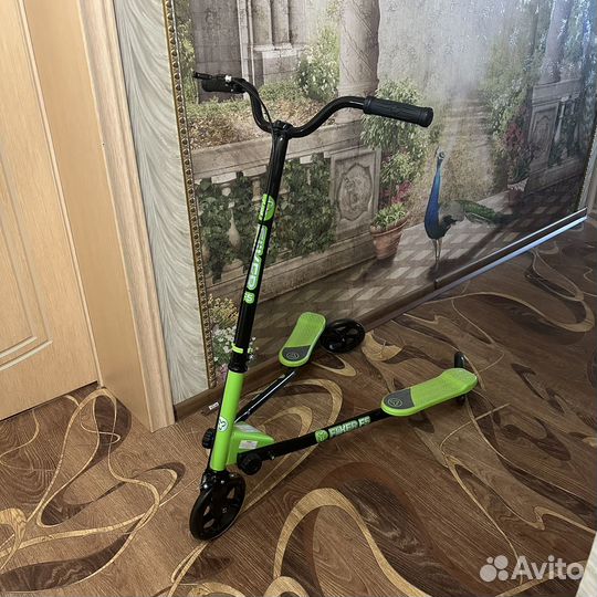 Самокат взрослый fliker f5 складной