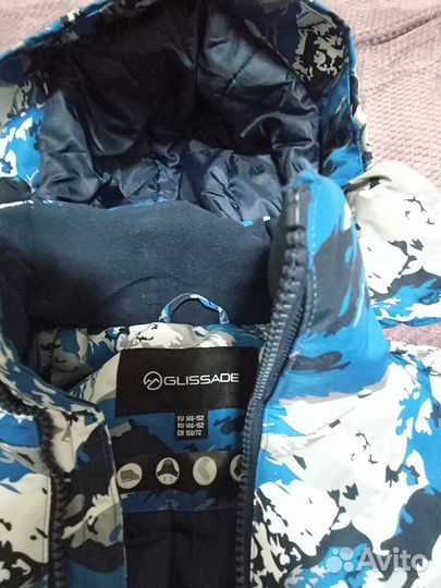 Куртка зимняя для мальчика glissade рост 146 152