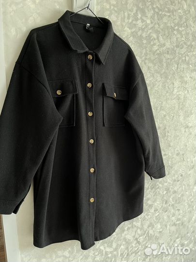 Куртка рубашка теплая