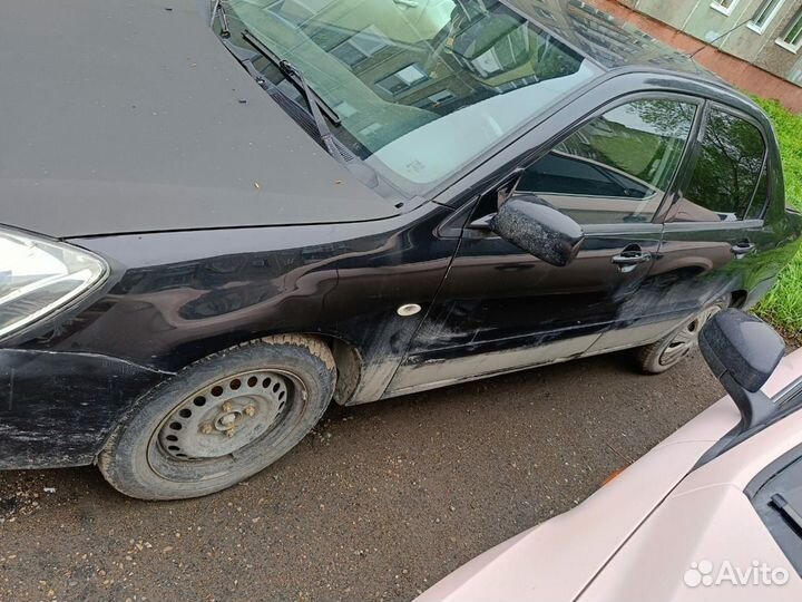 Mitsubishi Lancer 1.6 МТ, 2005, битый, 384 370 км