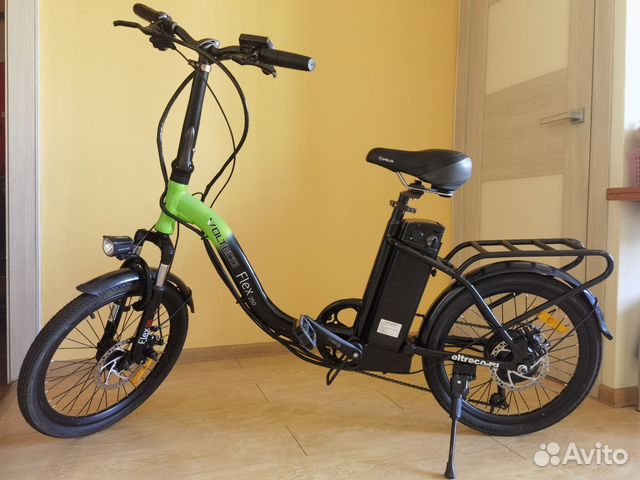 Электровелосипед volteco Flex, Б/у купить в Москве | Авито