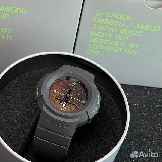 Casio G-Shock AW-500MNT-1A -20 ATM Water Resistant