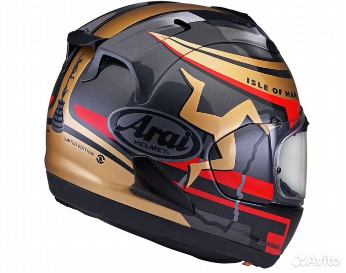 Шлем arai RX-7V IOM TT 2020