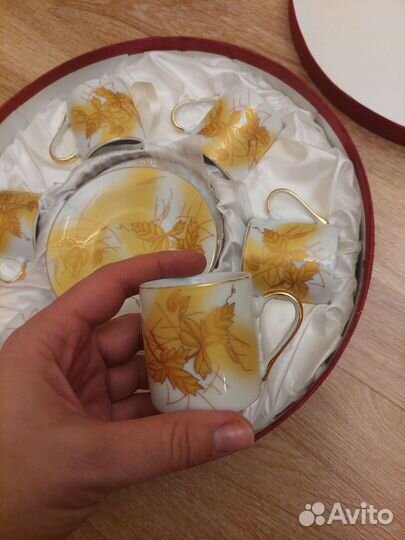 Новый чайный кофейный сервиз 6 перс yamasen japan