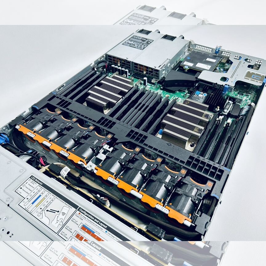 Сервер Dell Poweredge R640 8sff Perc H730