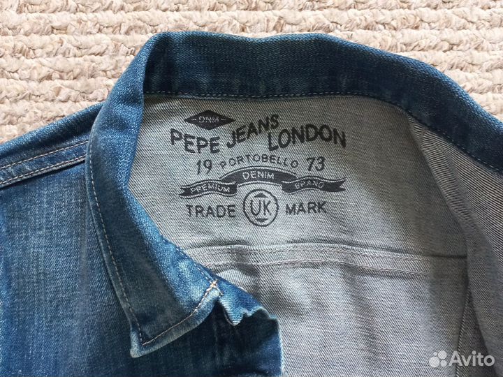 Джинсовая куртка р 40 42