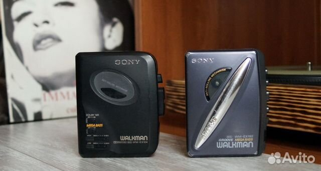 Аудиоплеер кассетный sony walkman сразу два купить в Воронеже ...