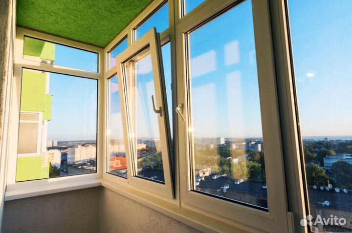 Остекление балконов