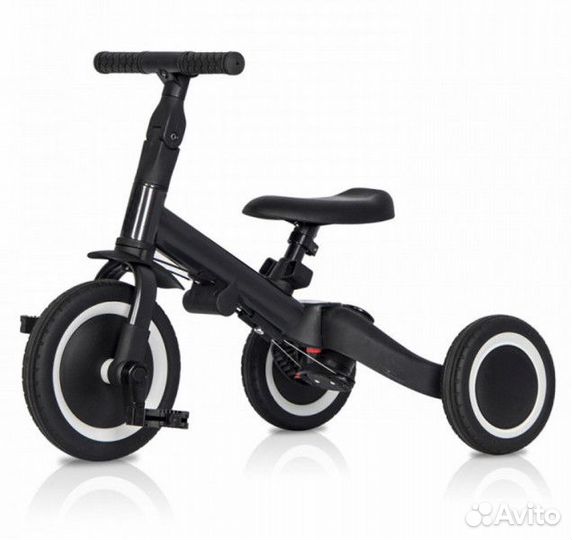 Детский беговел-велосипед 4в1 black
