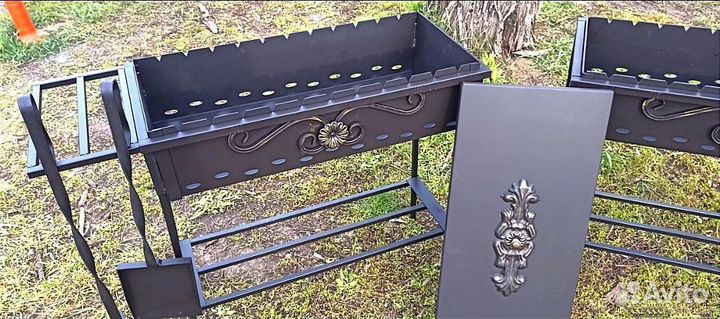 Мангал Хит с подказанником усиленный