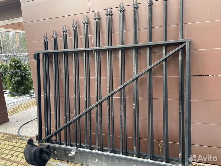 Ворота распашные бу с автоматикой