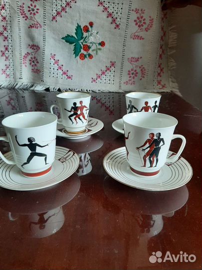 Кофейная пара лфз костяной фарфор 