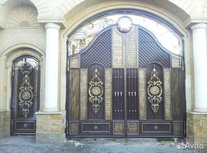 Кованые ворота
