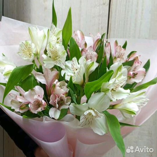 Букет из альстромерий микс Самовывоз Доставка