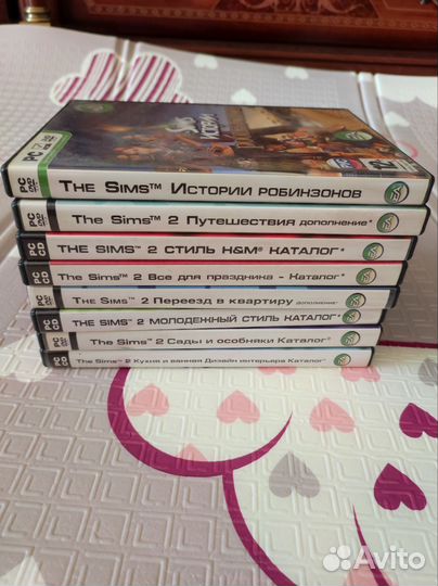 Компьютерная игра sims 2 дополнения