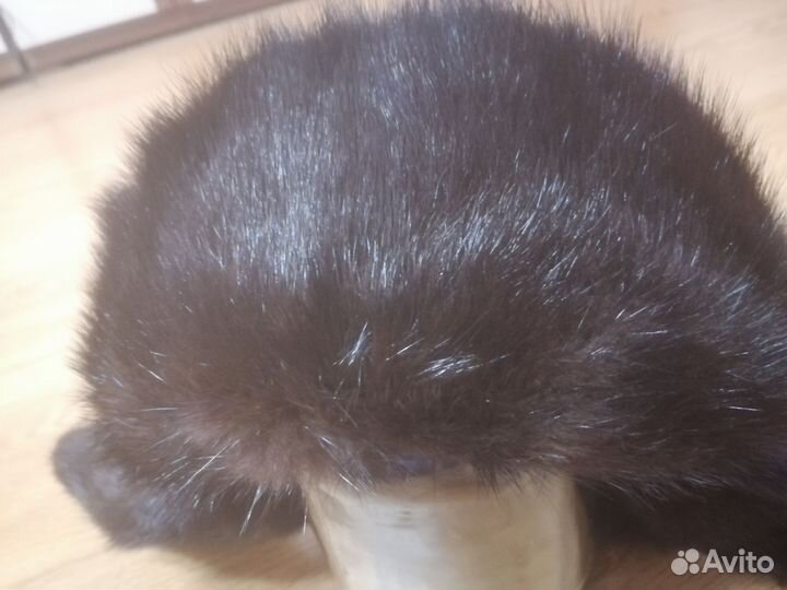 Шапка норковая детская