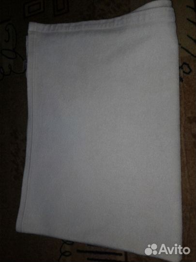 Детский плед белый