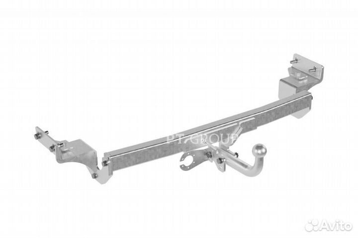 Фаркоп для KIA RIO III седан 2011-2017, гор цинк