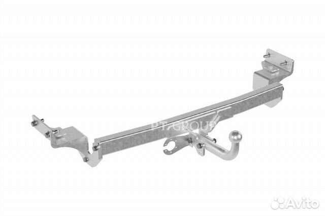 Фаркоп для KIA RIO III седан 2011-2017, гор цинк