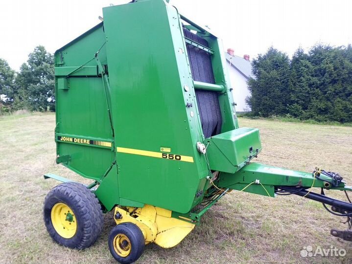 Пресс-подборщик John Deere 550, 1992