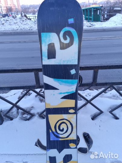 Сноуборд с Креплением