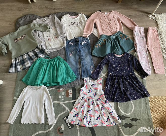 Вещи для девочки пакетом 2-3 года