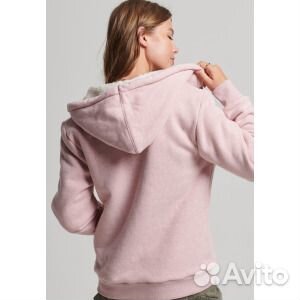 Толстовка на молнии Superdry Essential Borg, нежно