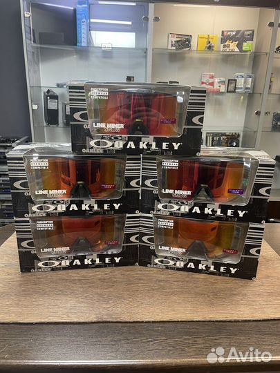 Маска Oakley Line Miner XL (Torch iridium)