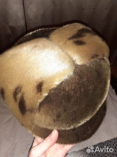 Шапка мужская,бобёр